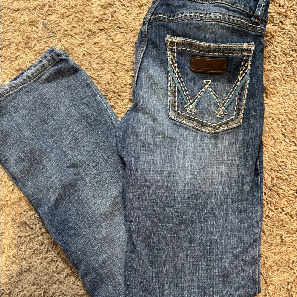 Wrangler Classic Blue Boot Cut Jeans